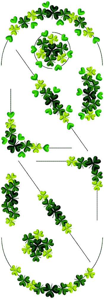 Shamrock Border Set