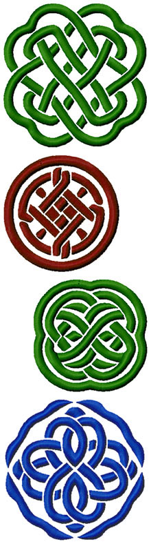 Celtic Knotwork Motif Set