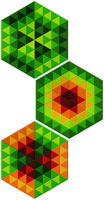 Hexagon Motif Set