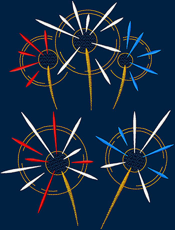 Fourth of July Firework Set