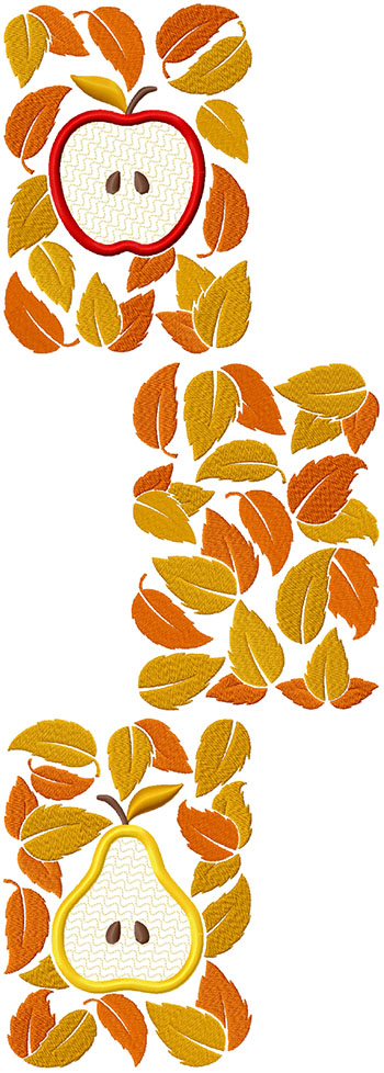 Fall Harvest Applique Set