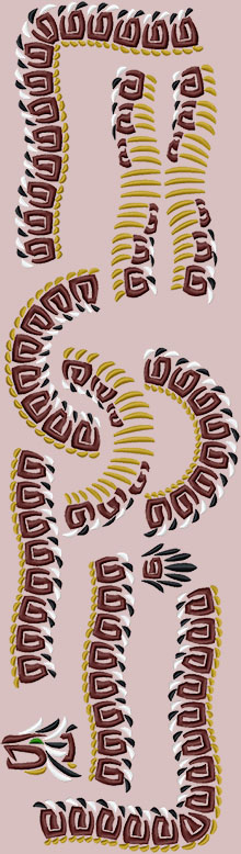 Aztec Border Set