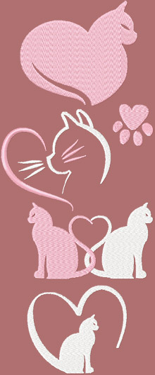 Lovely Cats Set