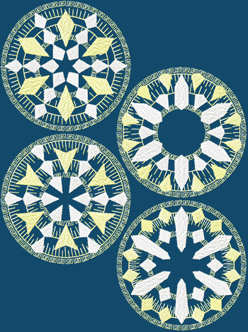 Glowing Snowflake Set