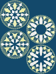 Glowing Snowflake Set