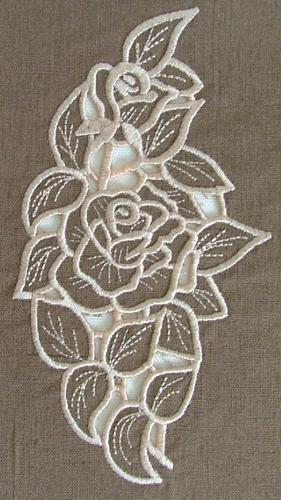 Rose Cutwork Lace II image 4