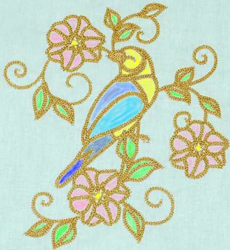 Additional embroidery design image 2