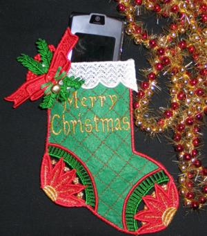 Christmas Projects and Gift Ideas with machine embroidery image 26