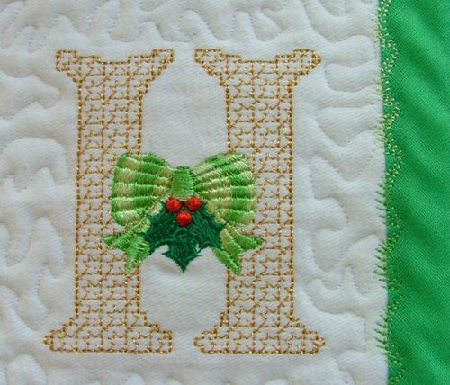 Christmas ABC Wall Hanging image 11