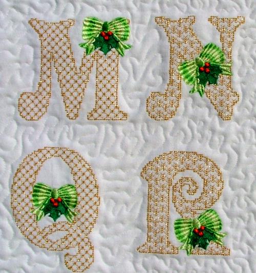 Christmas ABC Wall Hanging image 9