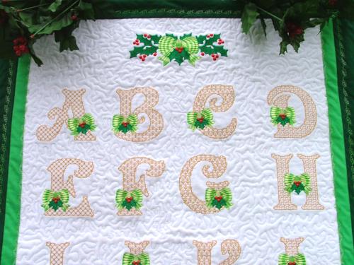 Christmas ABC Wall Hanging image 3