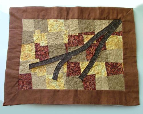 Fall Leaves Mini-Quilt image 4
