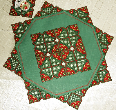 Octagonal Star Doilies image 3