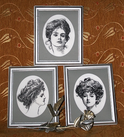 Framed "Pencil" Pictures image 1