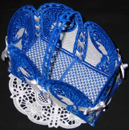 Our Lady Basket and Doily Set image 5