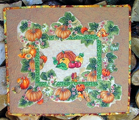 Pumpkin Mini Quilt image 5