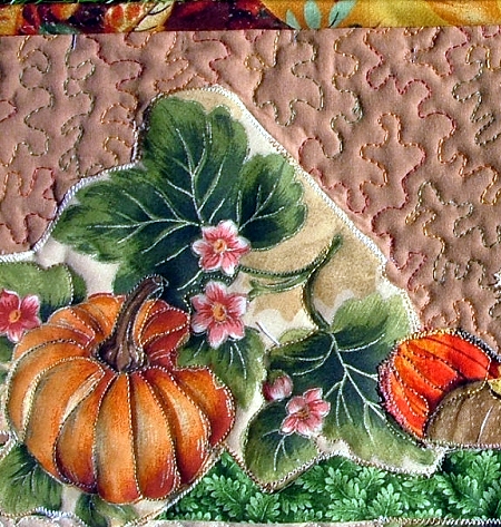 Pumpkin Mini Quilt image 3