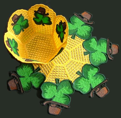 Free Standing Shamrock Bowls image 4