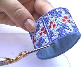 A Napkin Ring out of a Bookmark image 4