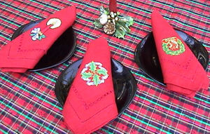 Christmas Napkins image 1