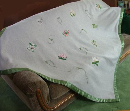 Fleece Flower Throw image 16