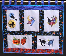 Quilted Halloween Banner image 1