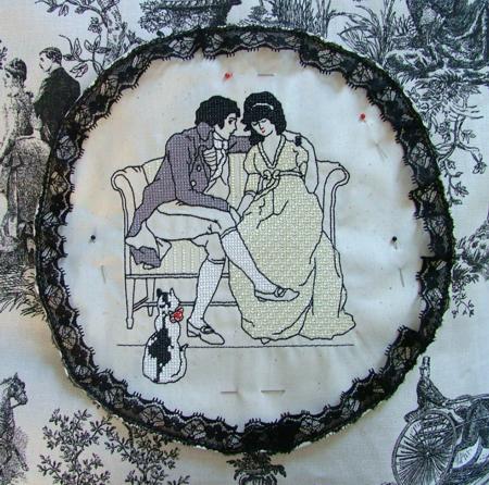 Jane Austen Quilted Wall Hanging image 7