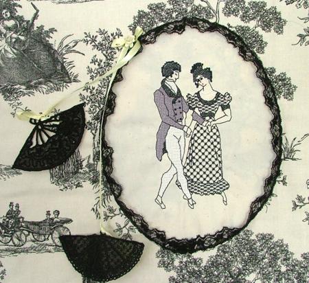 Jane Austen Quilted Wall Hanging image 13