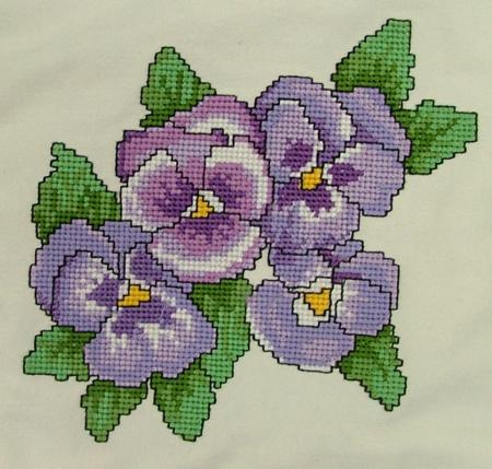 Pansy Lap Quilt image 12