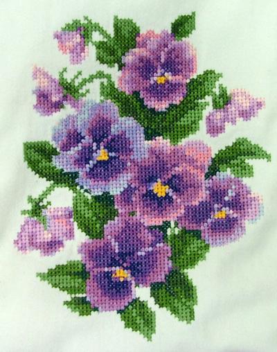 Pansy Lap Quilt image 13