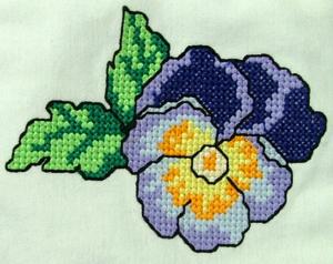 Pansy Lap Quilt image 11