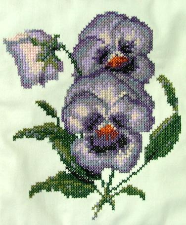 Pansy Lap Quilt image 14