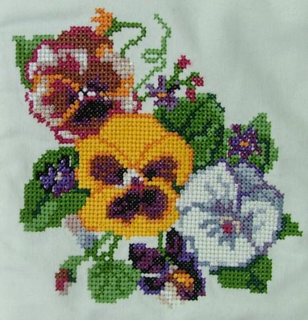 Pansy Lap Quilt image 9