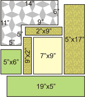 State Flower Mini Quilts: Nevada image 2