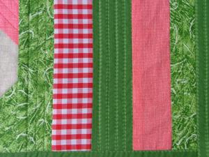 Quilted Summer Tabletop with Strawberry Embroidery image 5