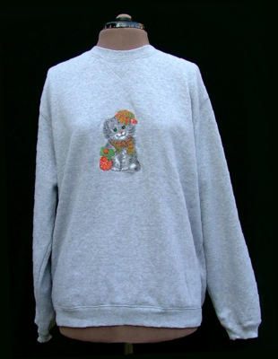 Sweat-Shirts Decorated with Embroidery image 7