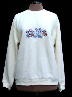 Sweat-Shirts Decorated with Embroidery image 5