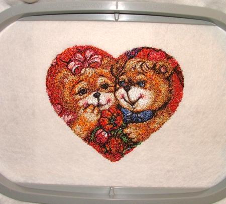 Valentine Towel Topper image 3