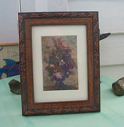 Cat Notebook and Framed Impressionist Works image 2