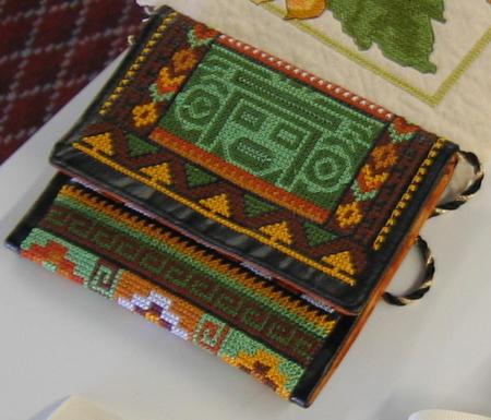 Advanced Embroidery Designs - Southwestern Indian Motif Purse Set