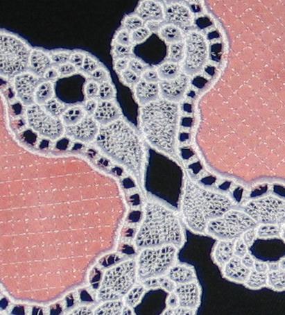 Appliqué FSL Doily Set image 8