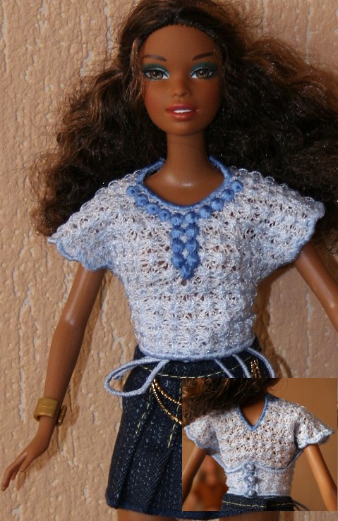 FSL Blouse for 12" Doll image 3