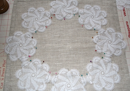 FSL Crochet Swirl Doily image 4