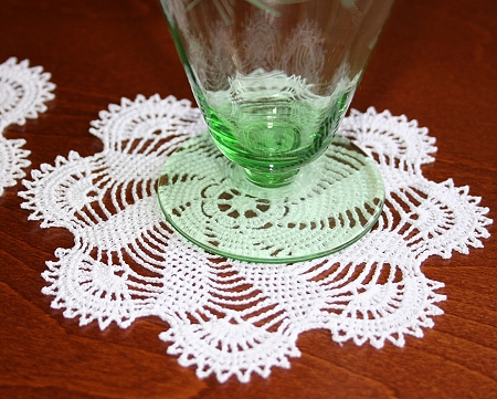 FSL Crochet Swirl Doily image 3