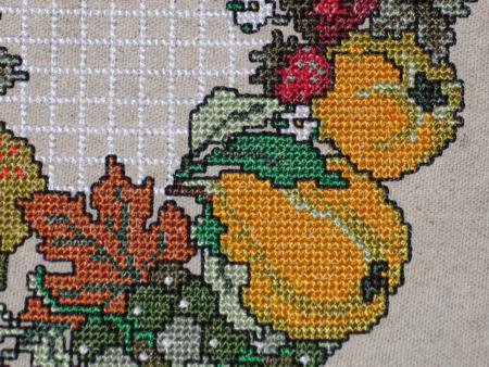 Harvest Doily with Crochet Border Lace image 5