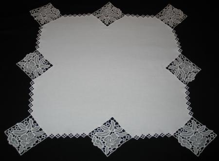 Doily with Day Lily FSL Border image 6