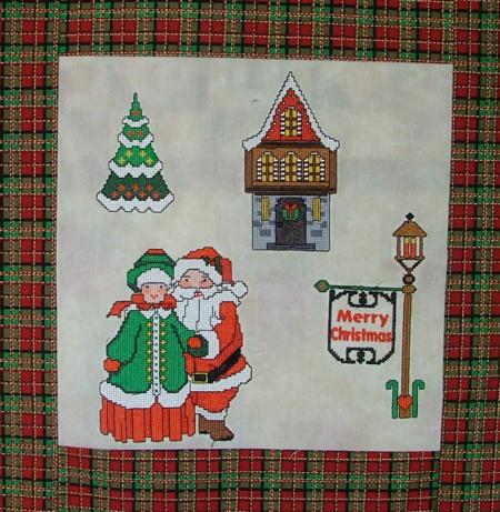 Mr. and Mrs. Santa Wall Quilt image 11