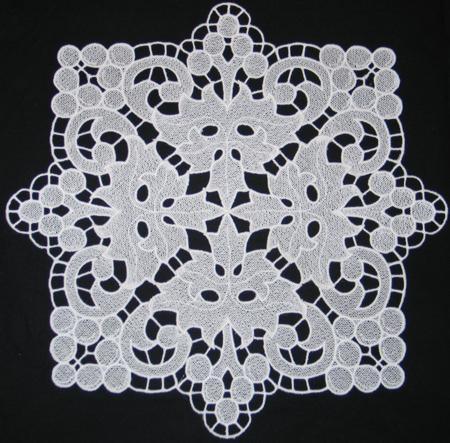 FSL Grape Doily image 1