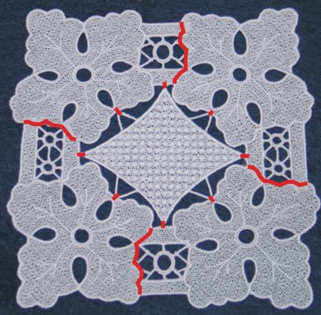 FSL Hibiscus Doilies image 2