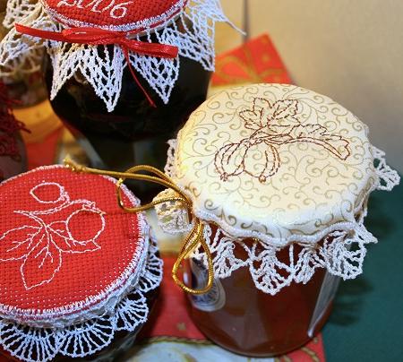 FSL Crochet Jam Jar Covers in the Hoop image 10